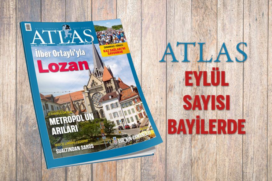 Atlas Dergisi Eylül Sayısında İstanbuldaki Arıcılık Faaliyetleri Konu 