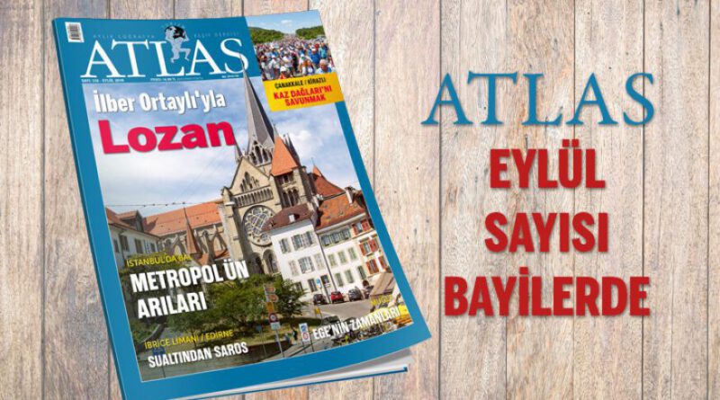 Atlas Dergisi Eylül Sayısında İstanbuldaki Arıcılık Faaliyetleri Konu  